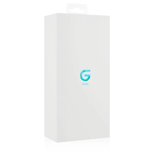 Gildo Glass No. 20 - gyöngyös üveg dildó (átlátszó)