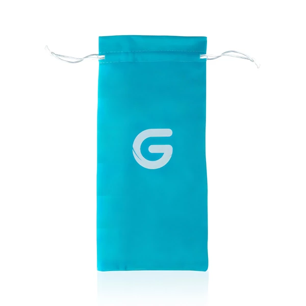 Gildo Glass No. 20 - gyöngyös üveg dildó (átlátszó)