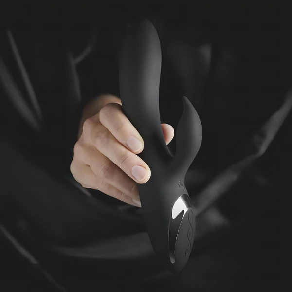 Sway No.2 - akkus, csiklókaros vibrátor (fekete)