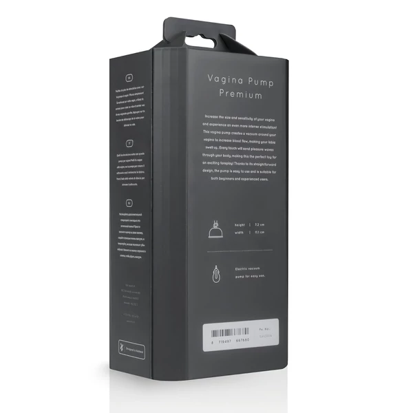 Saiz Premium - automata puncipumpa (átlátszó-fekete)