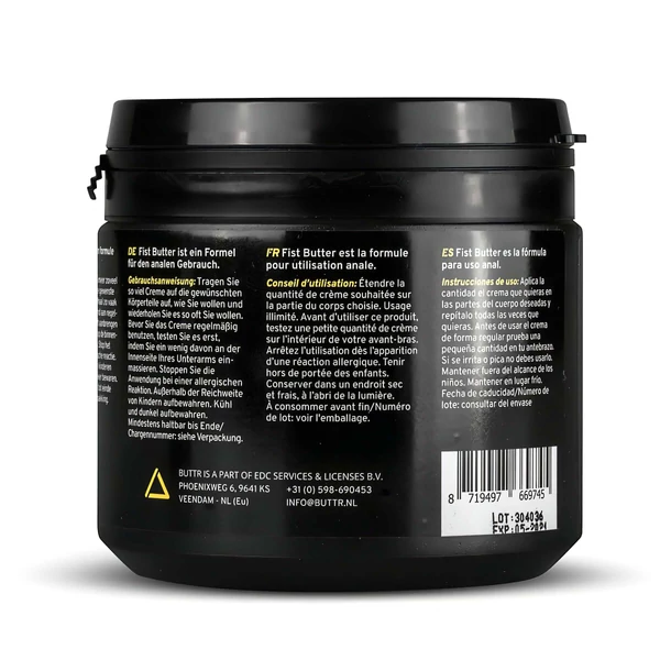 BUTTR Fisting Butter - öklöző síkosító vaj (500ml)