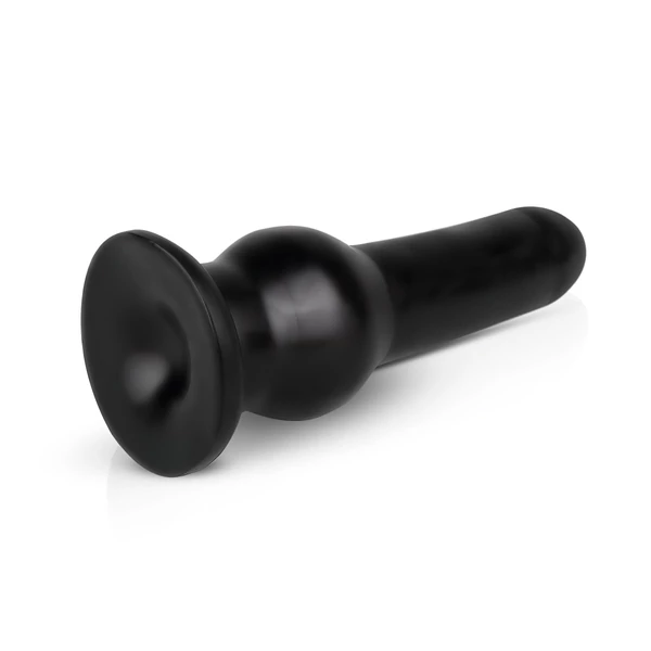 BUTTR Tactical I - tapadókorongos dildó (fekete)