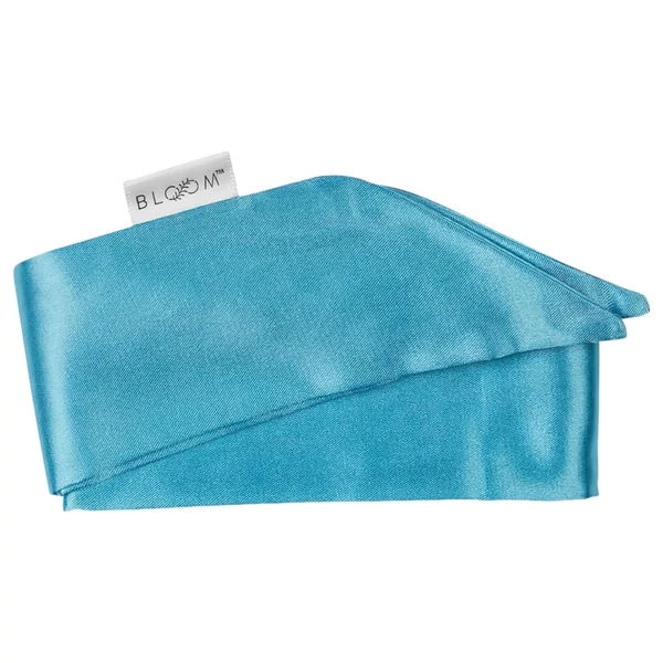 Bloom Tulip - akkus, szilikon csikló vibrátor (türkiz)