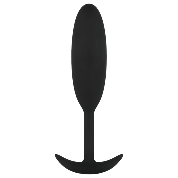 Easytoys Heavy Fulfiller - 54g-os anál plug - kicsi (fekete)