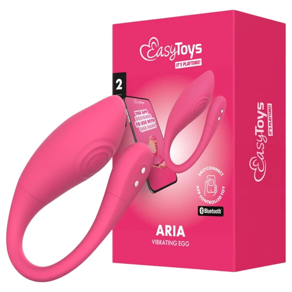 EasyConnect - okos vibrációs tojás (pink)