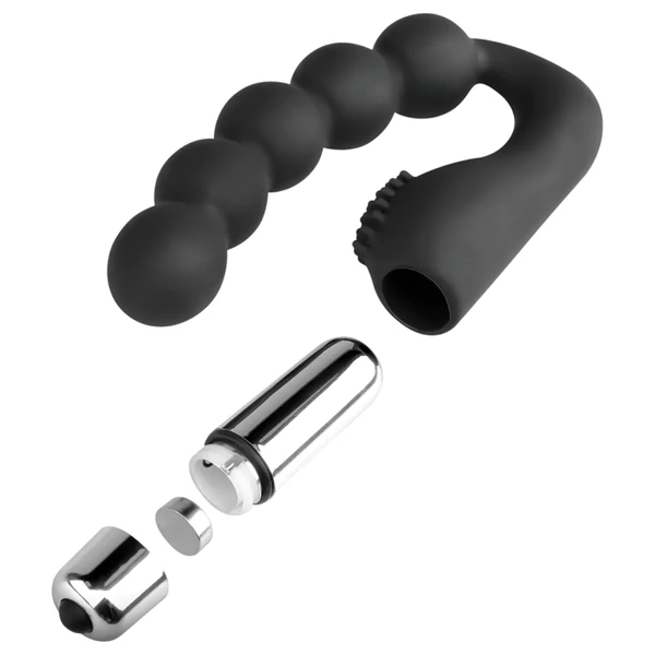 EasyToys - anál vibrátor (fekete)