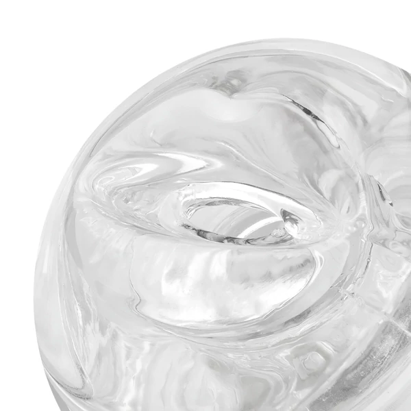 FPPR. - kétvégű maszturbátor - punci & száj (átlátszó)