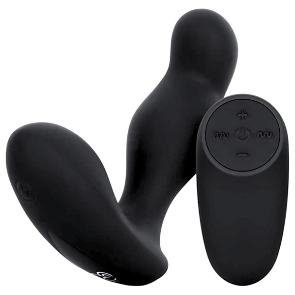 Easytoys Anal Collection - rádiós anál vibrátor (fekete)