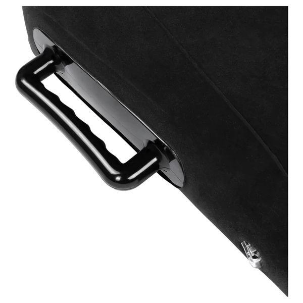 Bedroom Fantasies - felfújható szexpárna kapaszkodókkal (fekete)