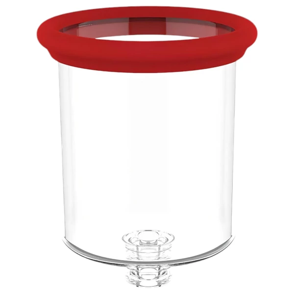 Red Revolution Georgia - G-pont vibrátor és puncipumpa (piros)