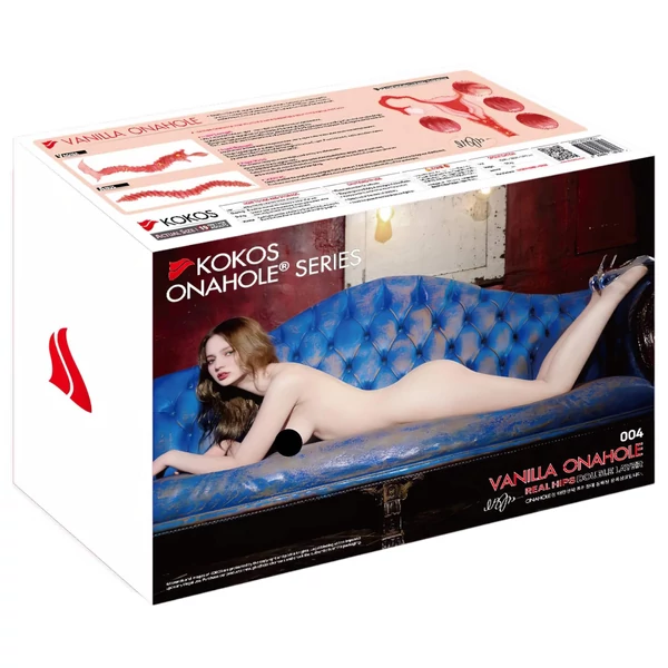 Kokos 004 - élethű torzó maszturbátor (natúr)