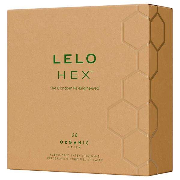 LELO Hex Organic - luxus óvszer (36db)