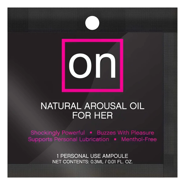 Sensuva ON Arousal Oil - intim olaj nőknek (0,5ml)