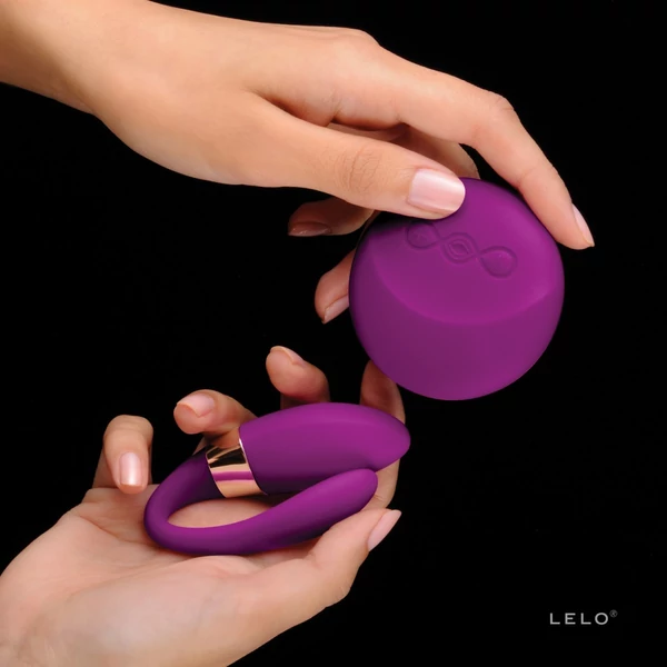 LELO Tiani 2 - szilikon párvibrátor (lila)