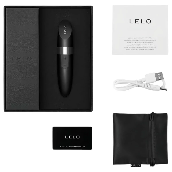 LELO Mia 2 - utazó rúzs vibrátor (fekete)