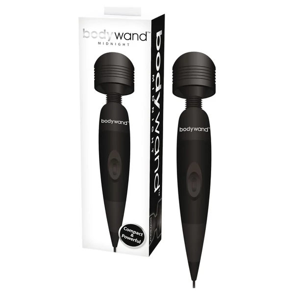 Bodywand - hálózati masszírozó vibrátor (fekete)