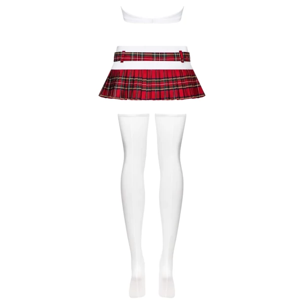 Obsessive Schooly - diáklány jelmez szett (6 részes)