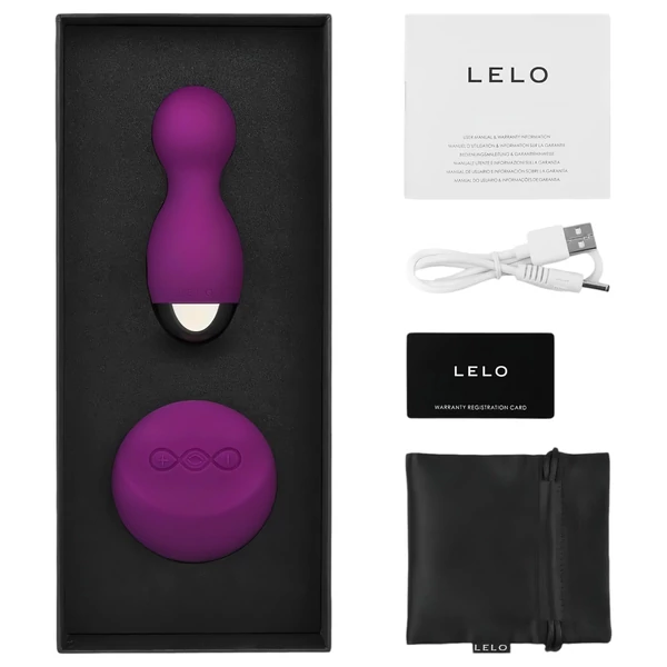LELO Hula - forgó vibrációs tojás (lila)