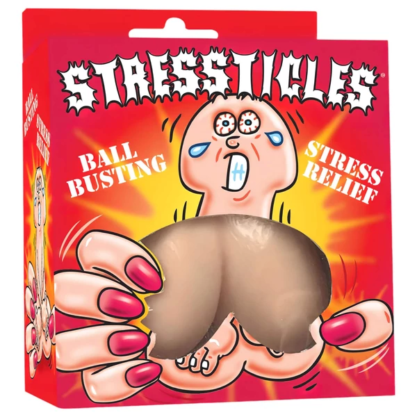 Stressticles - stresszlabda - herék (natúr)