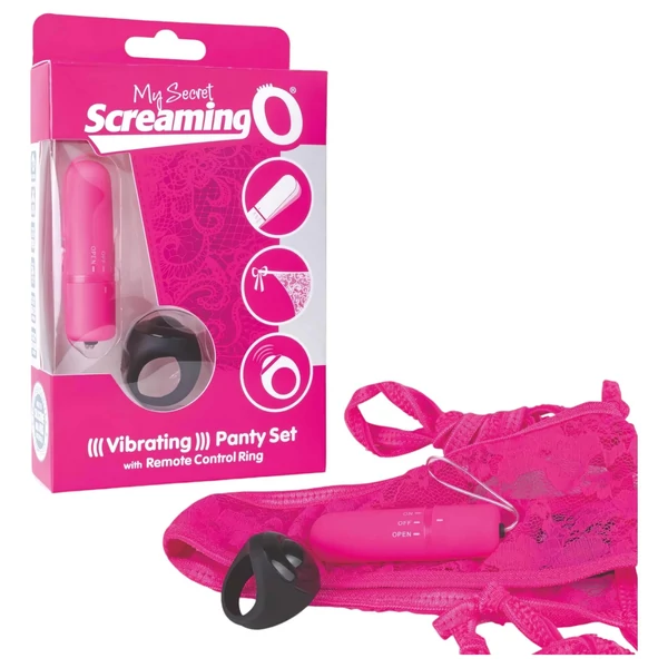 MySecret Screaming Pant - vibrációs bugyi - pink (S-L)