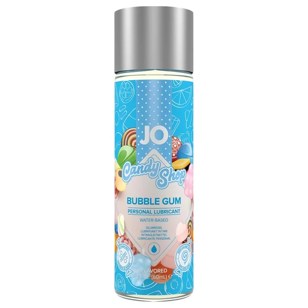JO Candy Shop Bubble Gum - vízbázisú síkosító (60ml)
