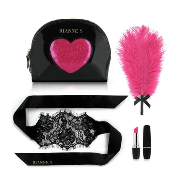 RS Essentials D'AMOUR - vibrátoros szett - fekete-pink (3 részes)