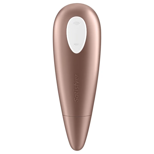 Satisfyer 1 Number One - léghullámos csiklóizgató (barna)