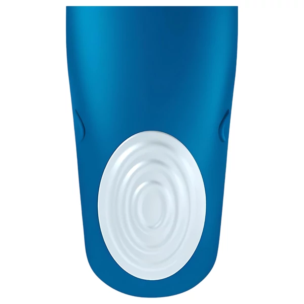 Satisfyer Double Whale - 2 motoros párvibrátor (kék)