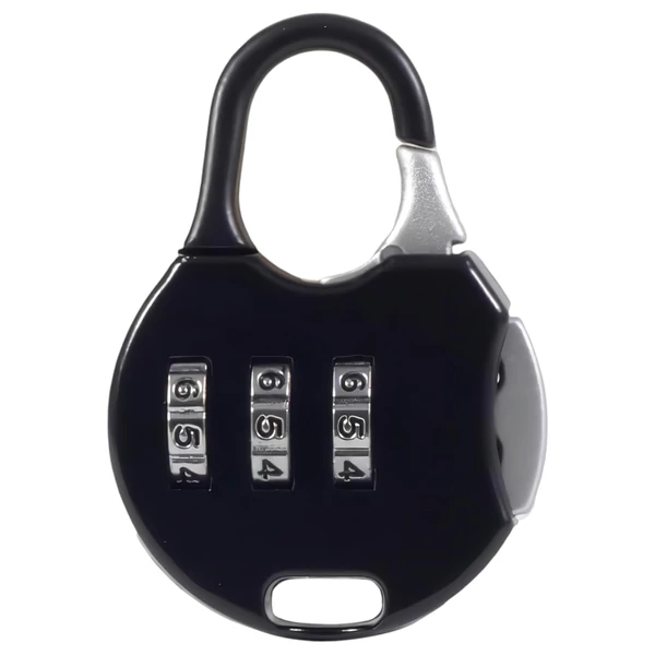 LOCK A WILLY - szilikon pénisz ketrec lakattal (fekete)