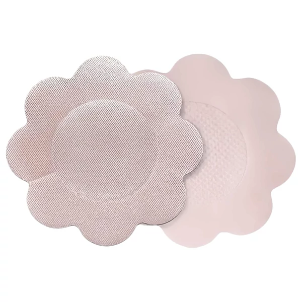 Bye Bra D-F - láthatatlan mellemelő tapasz - pink (6db)