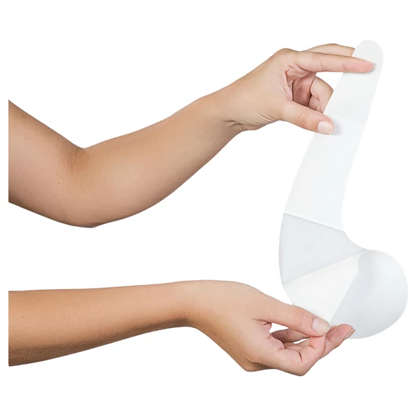 Bye Bra Perfect A-F - láthatatlan mellemelő tapasz - nude (12db)
