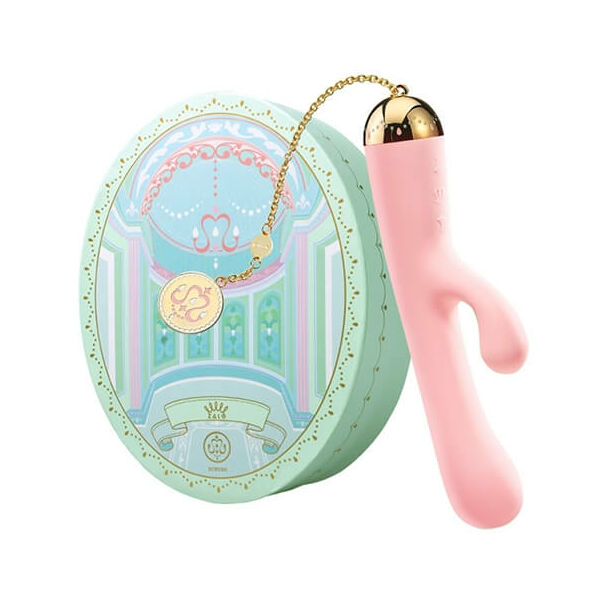 ZALO Ichigo Rabbit - akkus, luxus, csiklókaros vízálló vibrátor (pink)
