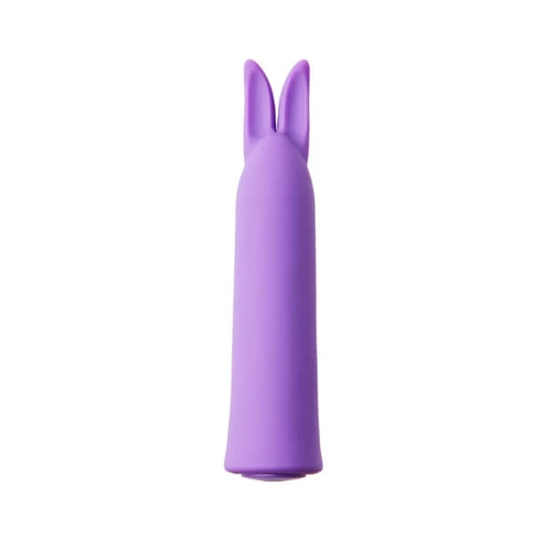 Sensuelle Bunnii - akkus, vízálló, nyuszis rúdvibrátor (lila)