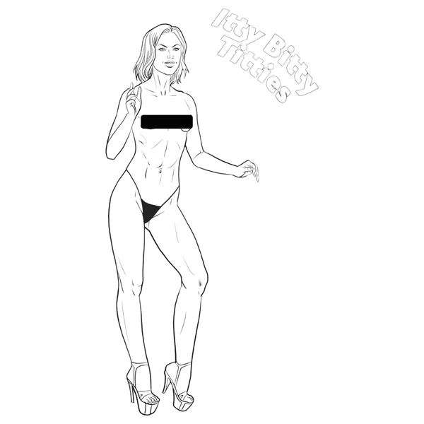 WoodRocket - Cicik, cicik, cicik - felnőtt szex színező